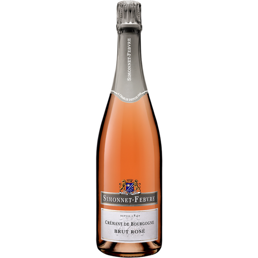 Simonnet Febvre Cremant De Bourgogne Brut Rose - 750ML - Front