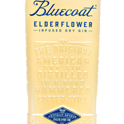 Bluecoat Elderflower Dry Gin 94 - 750ML - Front Label