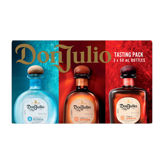 Don Julio Tequila Combo 1 Each Anejo, Blanco & Reposado 80 - 50ML - Front
