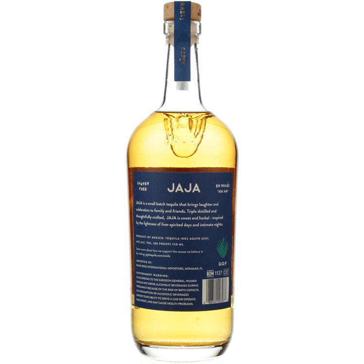 Jaja Tequila Anejo 80 - 750ML - Back