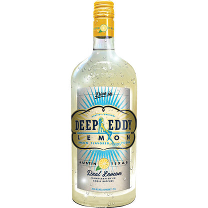 Deep Eddy Lemon Flavored Vodka 70 - 1.75L - Front
