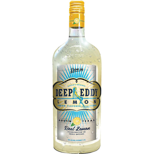 Deep Eddy Lemon Flavored Vodka 70 - 1.75L - Front
