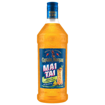 Captain Morgan Mai Tai Cocktail 26 - 1.75L - Front