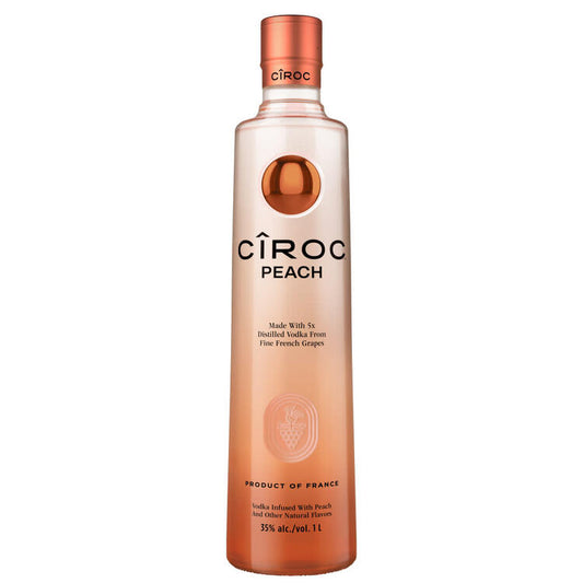 Ciroc Peach Flavored Vodka 70 - 1.0L - Front