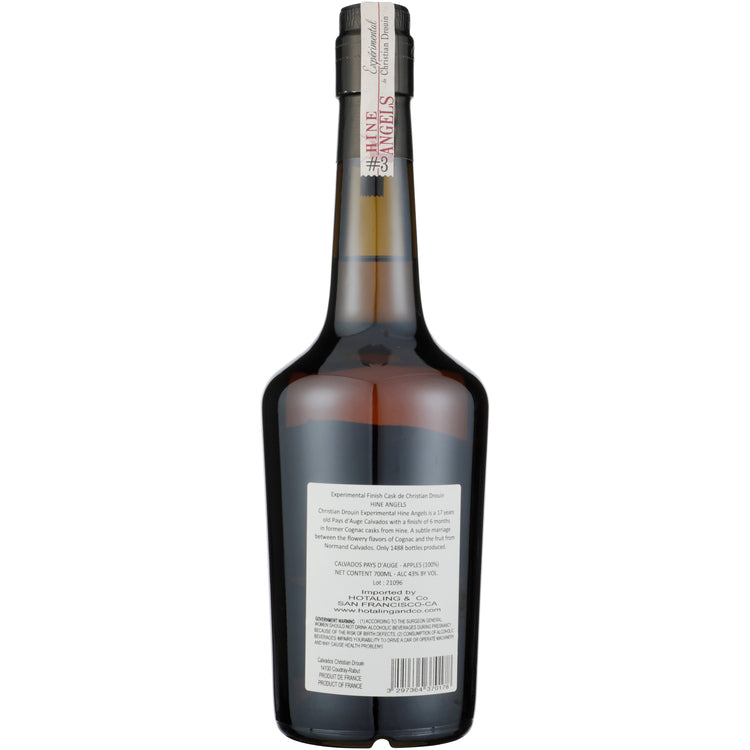 Christian Drouin Cognac Experimental Hine Angels Small Batch 17 Yr 86 - 700ML