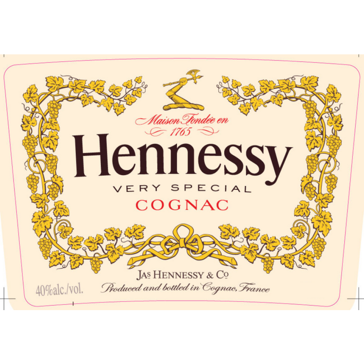 Hennessy Cognac Very Special 80 - 200ML - Front Label