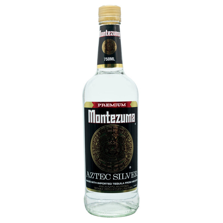 Montezuma Tequila White 80 - 750ML - Front
