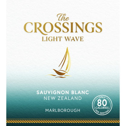 The Crossings Sauvignon Blanc Light Wave Marlborough - 750ML