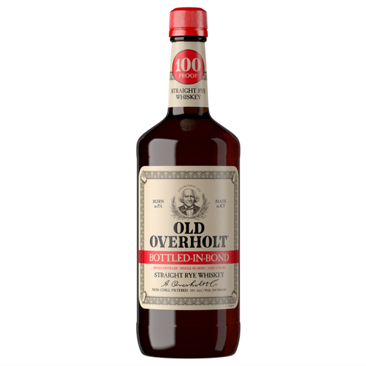 Old Overholt Straight Rye Whiskey Bonded 4 Yr 100 - 1.0L - Front