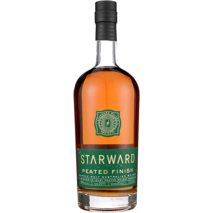 Starward Single Malt Whisky Peated Finish 4 Yr 96 - 700ML - Front