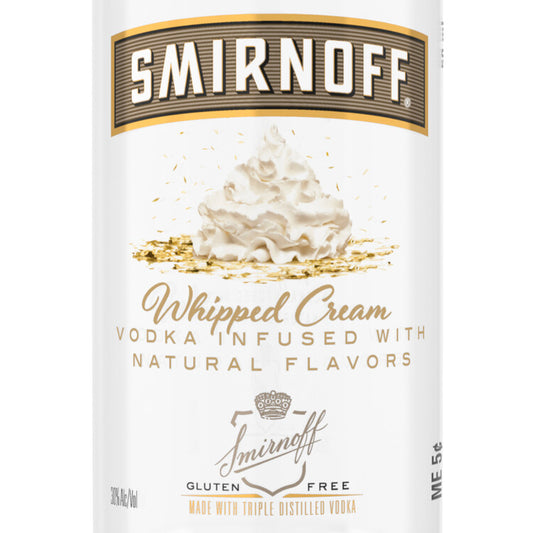 Smirnoff Whipped Cream Flavored Vodka 60 - 50ML - Front Label