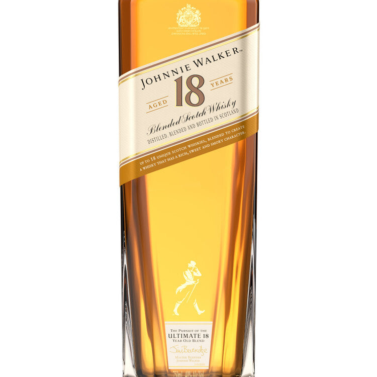 Johnnie Walker Blended Scotch 18 Yr 80 - 750ML - Front Label