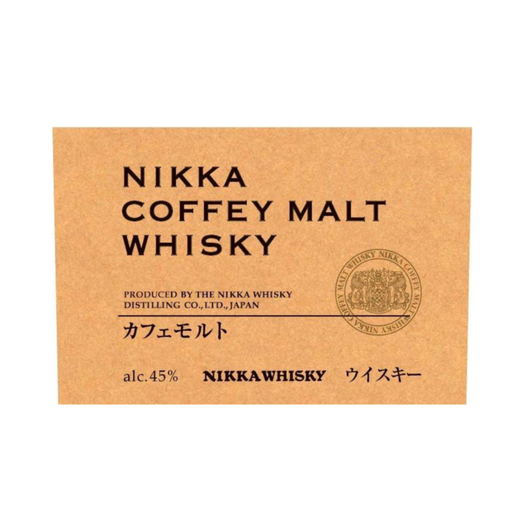 Nikka Single Malt Whisky Coffey Malt 90 - 750ML - Front Label