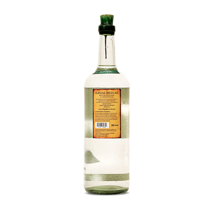 Ilegal Mezcal Joven 80 - 1.0L - Back
