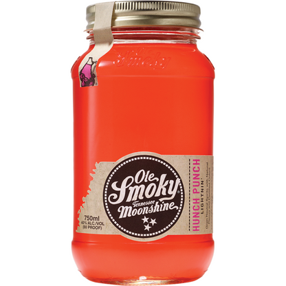 Ole Smoky Hunch Punch Lightnin' Moonshine 80 - 750ML - Front