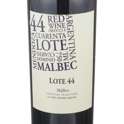 Lote 44 Malbec Dominio Lote Valle De Uco 2021 - 750ML