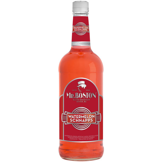 Mr. Boston Watermelon Schnapps 30 - 1.0L - Front