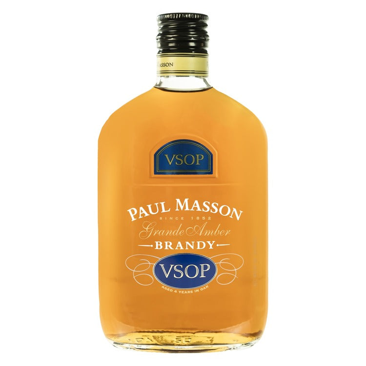 Paul Masson Brandy Grande Amber Vsop 4 Yr 80 - 375ML - Front