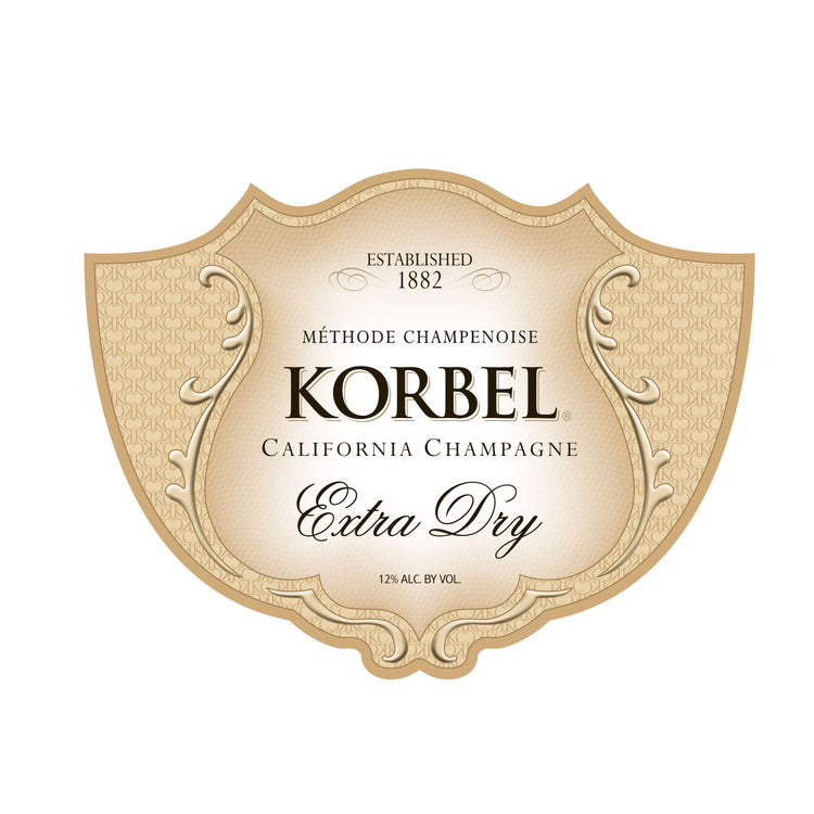 Korbel Extra Dry California - 1.5L - Front Label