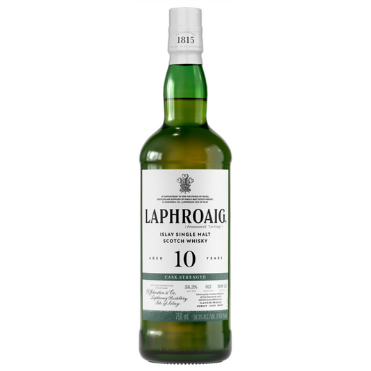 Laphroaig Single Malt Scotch Cask Strength Batch 017 10 Yr 116.6 - 750ML
