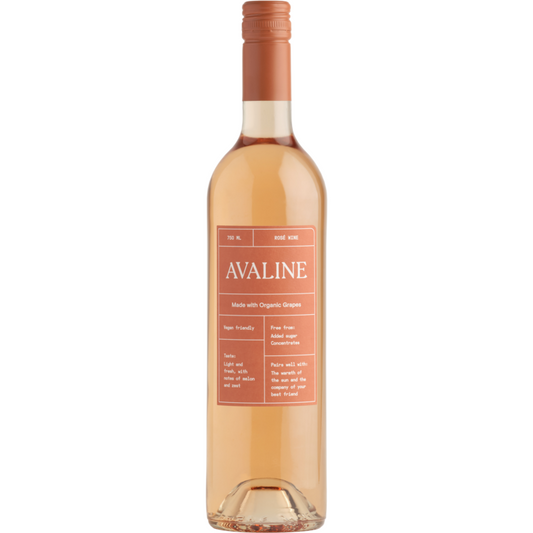 Avaline Rose Wine France Made With Organic Grapes - 750ML - Front