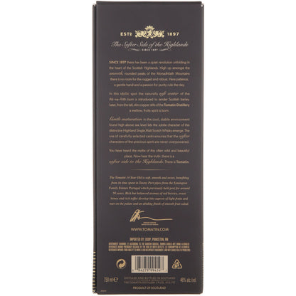 Tomatin Single Malt Scotch Port Casks 14 Yr 92 - 750ML - Back