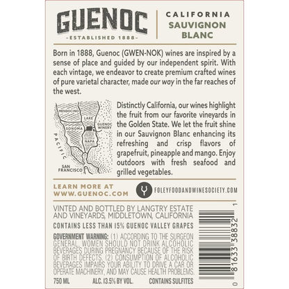 Guenoc Sauvignon Blanc California - 750ML
