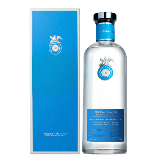 Casa Dragones Tequila Blanco 80 - 375ML - Front