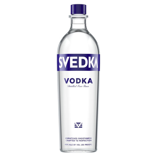 Svedka Vodka 80 - 1.0L - Front