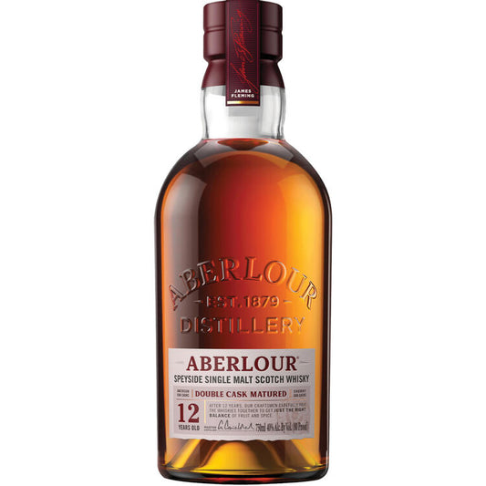 Aberlour Single Malt Scotch Double Cask Matured 12 Yr 80 - 750ML - Front