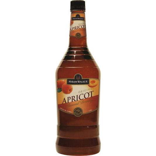 Hiram Walker Apricot Flavored Brandy 60 - 1.0L - Front