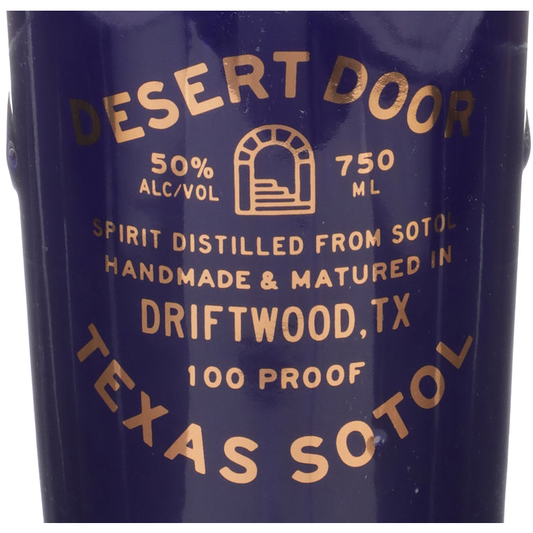Desert Door Oak Aged Texas Sotol 100 - 750ML - Front Label