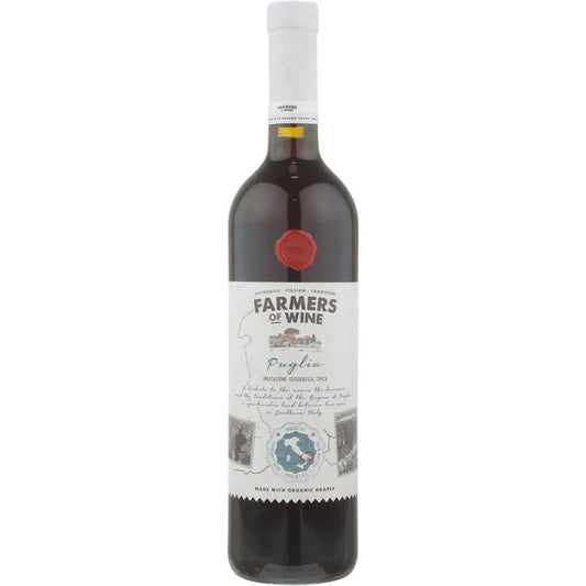 Farmers Of Wine Red Blend Puglia - 750ML - Front