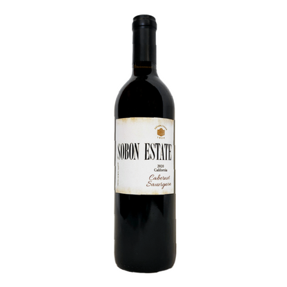 Sobon Estate Cabernet Sauvignon California 2020 - 750ML
