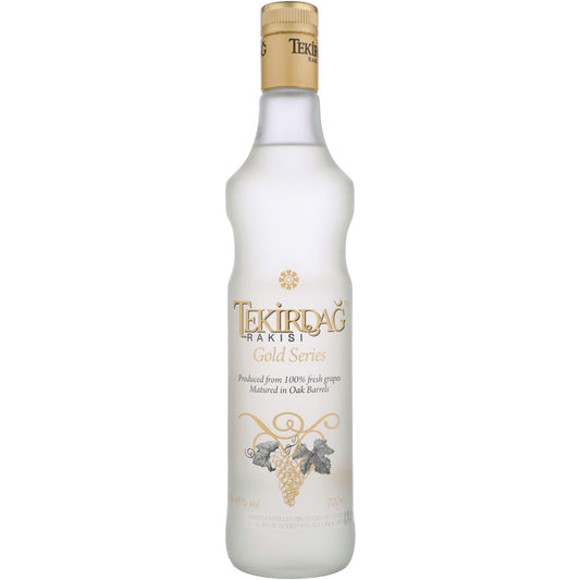 Tekirdag Raki Rakisi Gold Series 90 - 700ML - Front