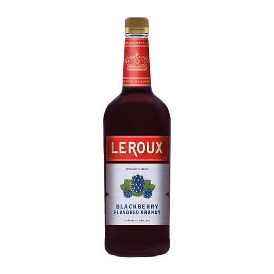 Leroux Blackberry Brandy Liqueur 70 - 1.0L - Front