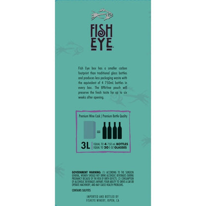 Fish Eye Pinot Grigio South Eastern Australia - 3.0L - Back