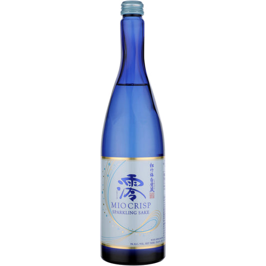 Sho Chiku Bai Shirakabegura Mio Crisp Sparkling Sake - 750ML - Front
