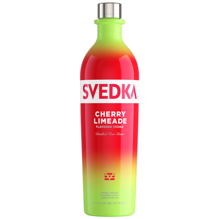 Svedka Cherry Limeade Flavored Vodka 70 - 1.0L - Front Label