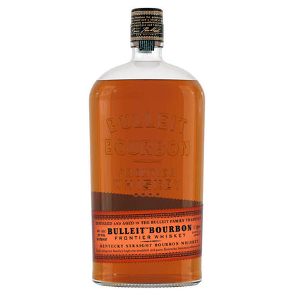 Bulleit Straight Bourbon Frontier Whiskey 6 Yr 90 - 1.0L - Front