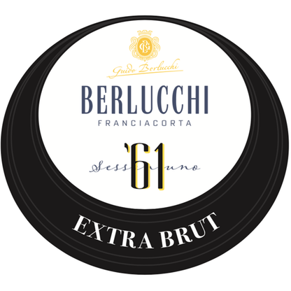 Berlucchi Franciacorta Extra Brut '61 - 750ML - Front Label