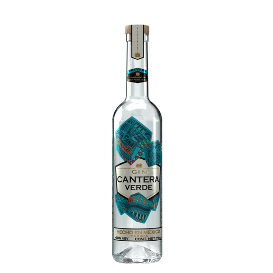 Cantera Verde Finished In Mezcal Cask Flavored Gin 80 - 700ML - Front