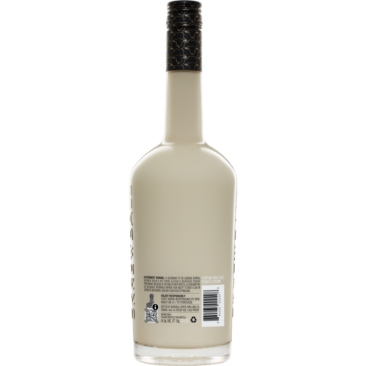Skrewball Eggnog Whiskey Liqueur 29.5 - 750ML - Back