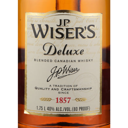 J.P. Wiser'S Canadian Whisky Deluxe 10 Yr 80 - 1.75L
