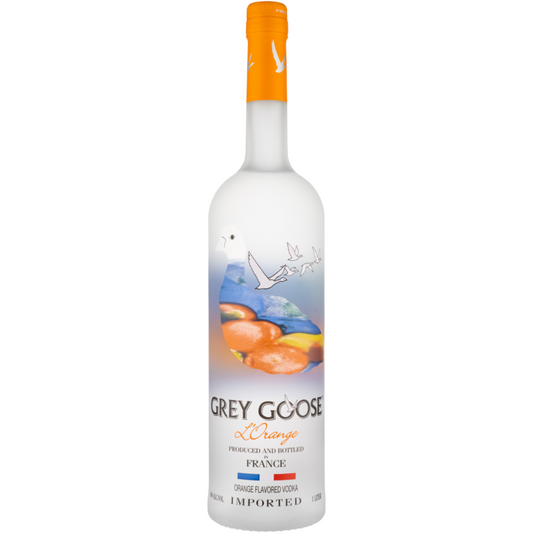 Grey Goose Orange Flavored Vodka L'Orange 80 - 1.0L - Front