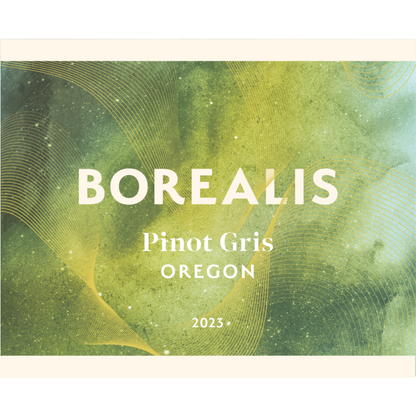 Borealis Pinot Gris Oregon - 750ML - Front Label