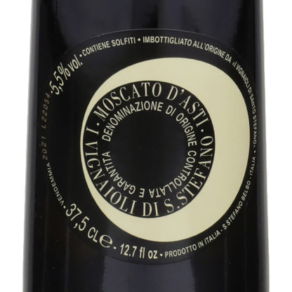 I Vignaioli Di S. Stefano Moscato D'Asti 2021 - 375ML