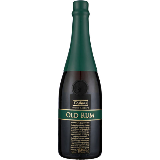 Goslings Old Rum Ramily Reserve Barrel Rye Finish 80 - 750ML