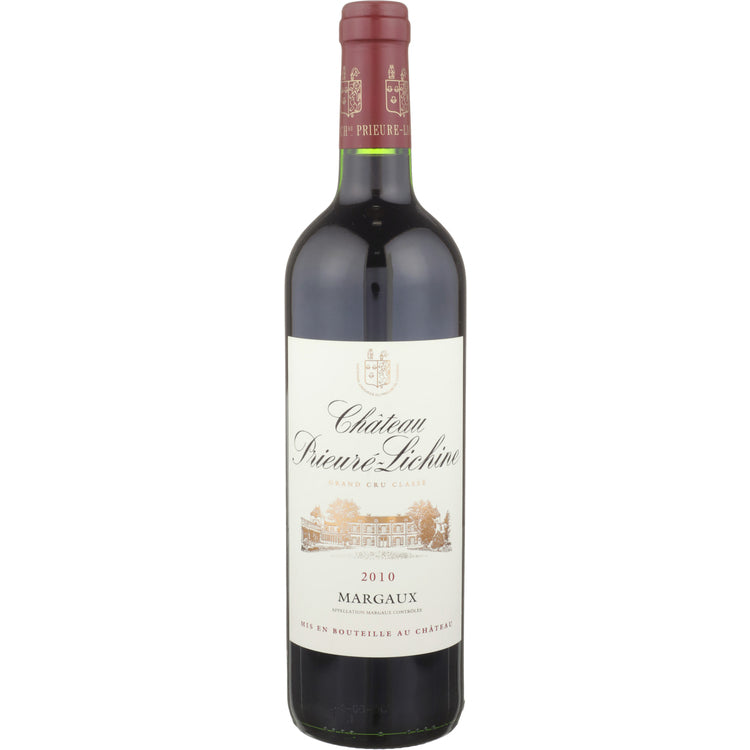 Chateau Prieure Lichine Margaux 2010 Wood Box - 750ML - Front