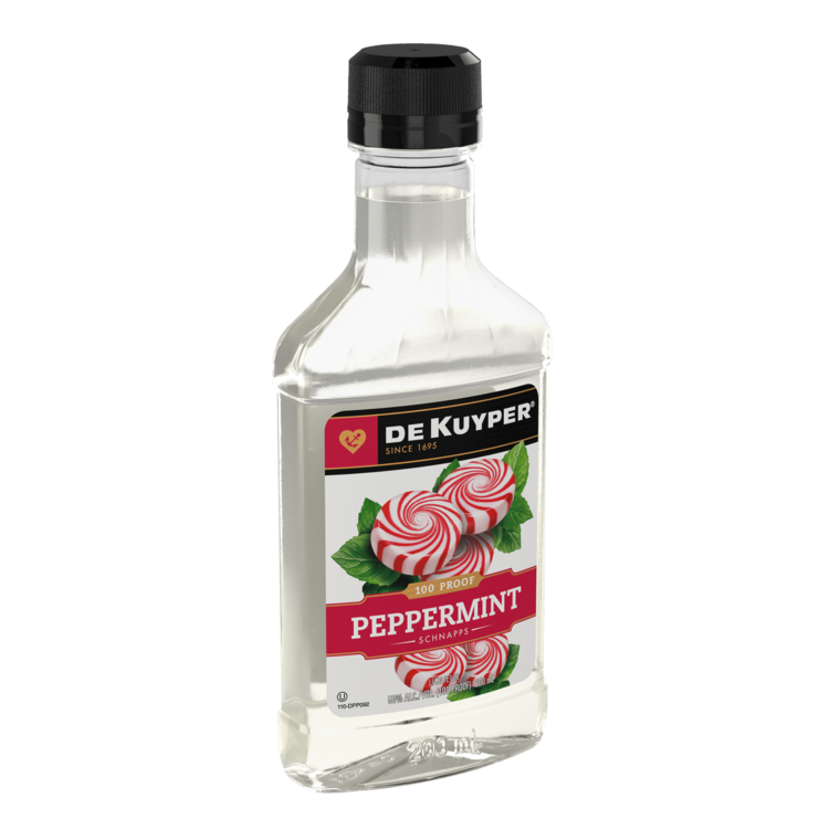 Dekuyper Peppermint Schnapps 100 - 200ML - Front Label